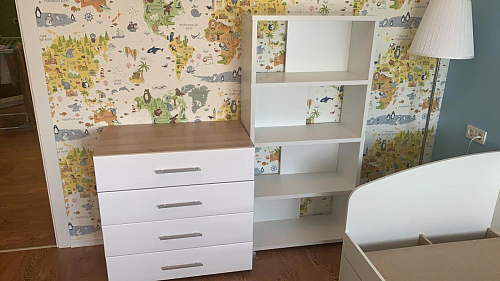 Стеллаж СБ-15/3 венге фото покупателя 1