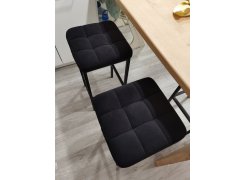 Барный стул Лофт кожзам d1 / черный матовый фото покупателя 75