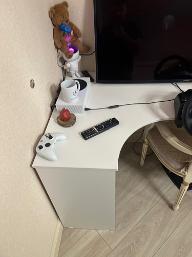 Письменный стол СПм-25 правый белый фото покупателя 29