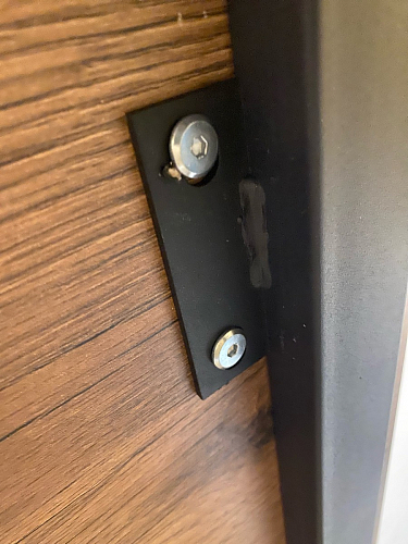 Стол Лота Лофт 120 32 мм бетон / черный матовый фото покупателя 529