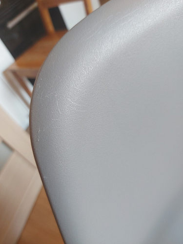 Пластиковый стул Eames PC-015 серо-голубой / дерево фото покупателя 363