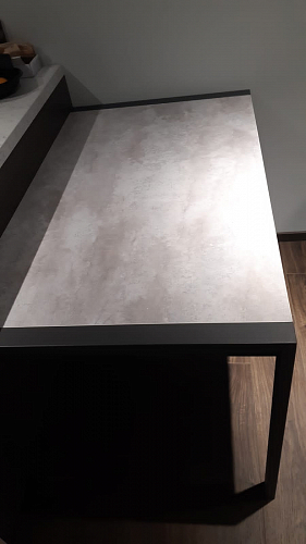 Стол Центавр дуб галифакс / черный матовый фото покупателя 83