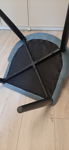 Стул на металлокаркасе Kora gray / black фото покупателя 401