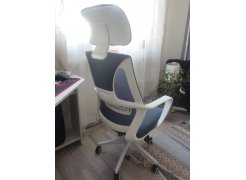 Компьютерное кресло Golem dark gray / white фото покупателя 74