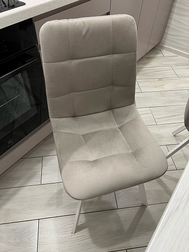 Стул на металлокаркасе Чилли зеленый / черный фото покупателя 1365