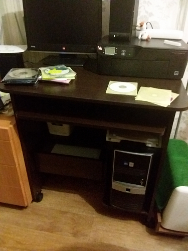 Компьютерный стол КСТ-10.1 белый фото покупателя 40