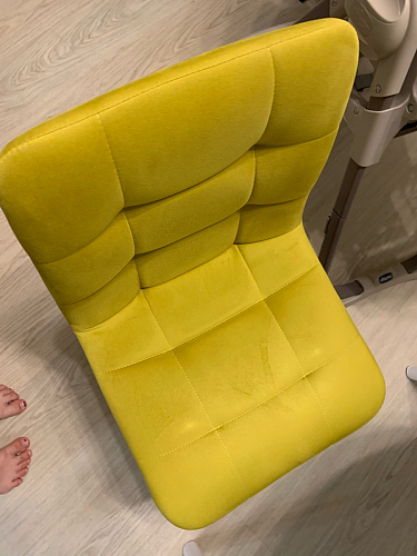 Стул на металлокаркасе Чилли бирюзовый / белый фото покупателя 1034