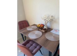 Стол Лота Лофт 140 25 мм черный матовый / бетон фото покупателя 55