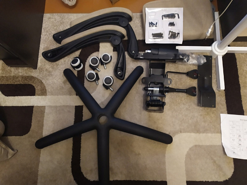 Компьютерное кресло Rapid голубое фото покупателя 185