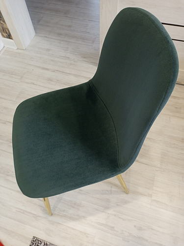 Стул на металлокаркасе Dabl 01 champagne / gold фото покупателя 64