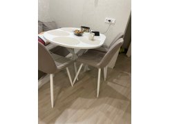 Стул на металлокаркасе Седа К 02 светло-серый / белый фото покупателя 188