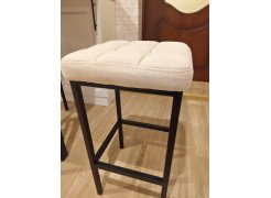 Барный стул Лофт кожзам d1 / черный матовый фото покупателя 255