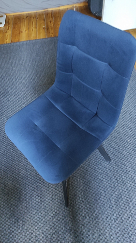 Комплект стульев Чилли 2 шт бежевый / черный фото покупателя 423