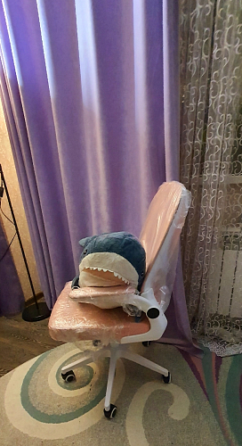 Компьютерное кресло Konfi pink / white фото покупателя 102