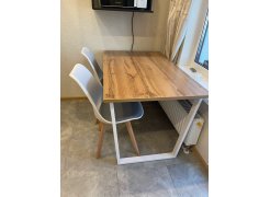 Стол Лота Лофт 140 25 мм юта / белый матовый фото покупателя 394