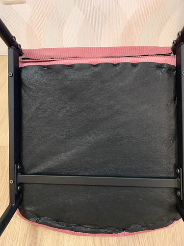 Стул на металлокаркасе Tod light blue / yellow / black фото покупателя 59