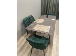 Стул на металлокаркасе Алст velutto 05 / черный фото покупателя 2