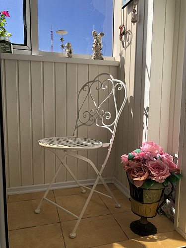 Стул Love Chair/Лав Чаир античный белый фото покупателя 4