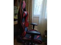 Компьютерное кресло Racer черное / оранжевое фото покупателя 89