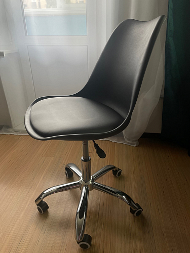 Компьютерное кресло Kolin с подушкой clear / white фото покупателя 521