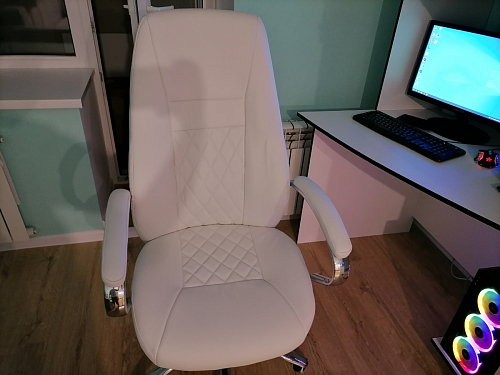 Компьютерное кресло Aragon dark grey - Уцененный экземпляр фото покупателя 265