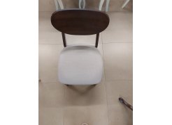 Деревянный стул Loid dirty oak / light beige из шоурума 1