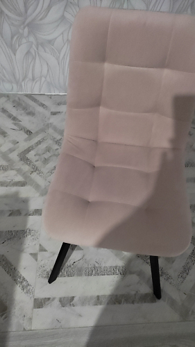 Стул на металлокаркасе Чилли зеленый / черный фото покупателя 861