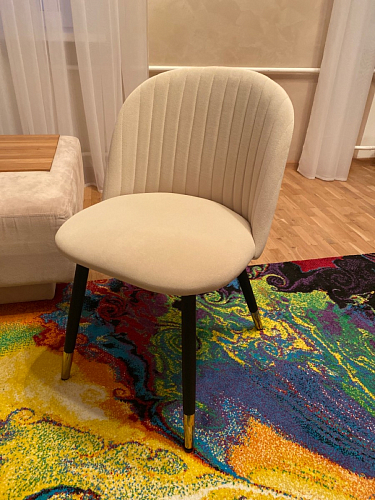 Стул на металлокаркасе Gabi 1 gray фото покупателя 110