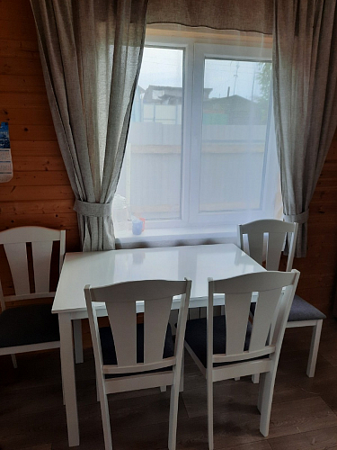 Обеденная группа Mali (стол и 4 стула) white / grey фото покупателя 3