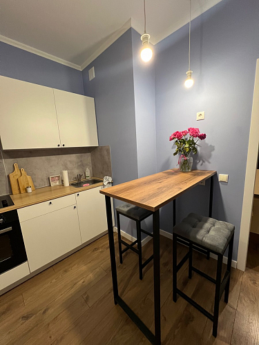 Барная стойка Дилан Лофт 120х40х90 бетон светлый фото покупателя 187