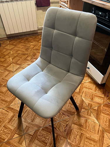 Стул Чилли 2 темно-серый  / черный фото покупателя 927