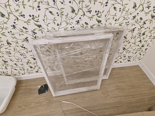 Деревянный стол Лота Лофт 140х80 дуб крафт табачный / черный матовый фото покупателя 571