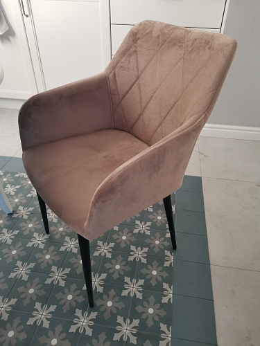 Кресло Brandy-X велюр бежевый #5 фото покупателя 4