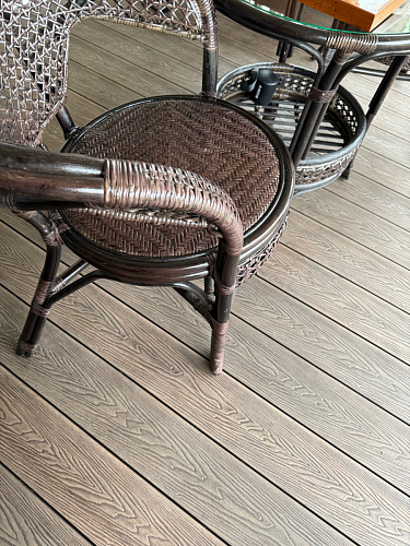 Кофейный комплект из ротанга Pelangi/Пеланги walnut грецкий орех фото покупателя 12