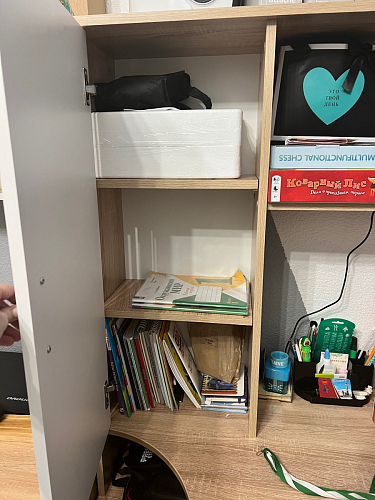 Письменный стол КСТ-16 левый венге / беленый дуб фото покупателя 71