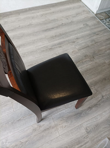 Стул деревянный Luiza dirty oak / dark brown фото покупателя 22