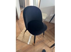 Стул на металлокаркасе Gabi 1 light purple / black фото покупателя 571