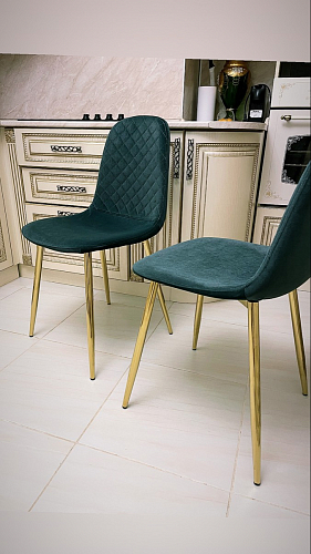 Стул на металлокаркасе Dabl green фото покупателя 160