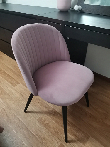 Стул на металлокаркасе Gabi green / black / silver фото покупателя 188