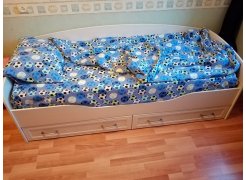 Односпальная кровать Колибри 80 х 190 см бодега фото покупателя 67