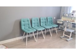 Стул на металлокаркасе Чилли черный фото покупателя 571