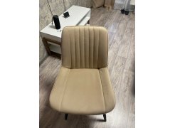 Стул на металлокаркасе Седа К крутящийся светло-серый  / белый фото покупателя 185