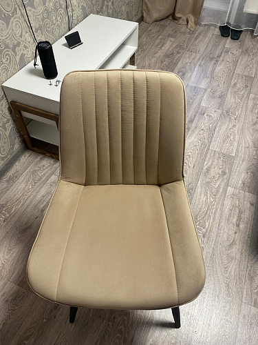 Комплект стульев Вейв 4 шт светло-серый / черный фото покупателя 185