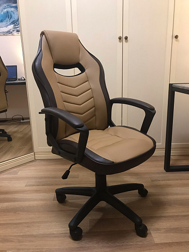 Компьютерное кресло Gamer черное / бежевое фото покупателя 129