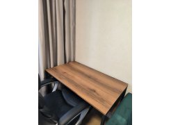 Письменный стол Клер Лофт черный матовый / бетон фото покупателя 40