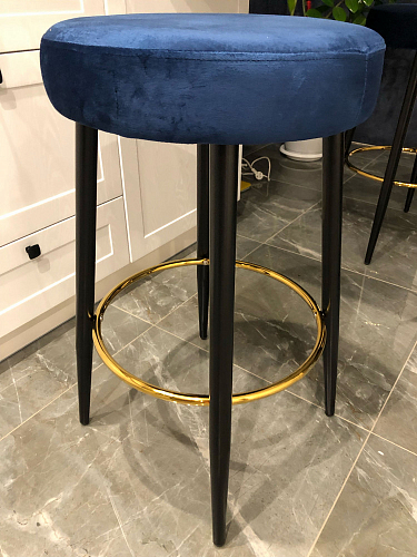 Барный стул Porch grey fabric фото покупателя 2