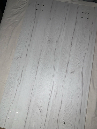 Стол Тринити Лофт 120 32 мм дуб галифакс табако / черный матовый фото покупателя 807