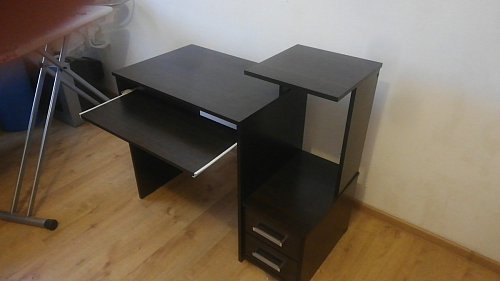 Компьютерный стол Джаз-24 правый дуб сонома фото покупателя 141