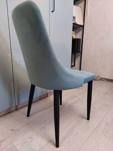 Стул на металлокаркасе Kora black / gray фото покупателя 107