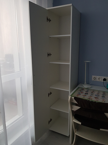 Шкаф С121 белый / дуб сонома фото покупателя 2